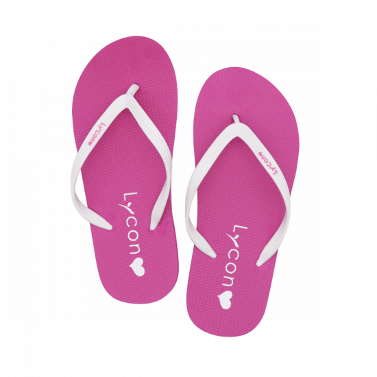 LYCON teenslippers - flip flops - 1 maat roze